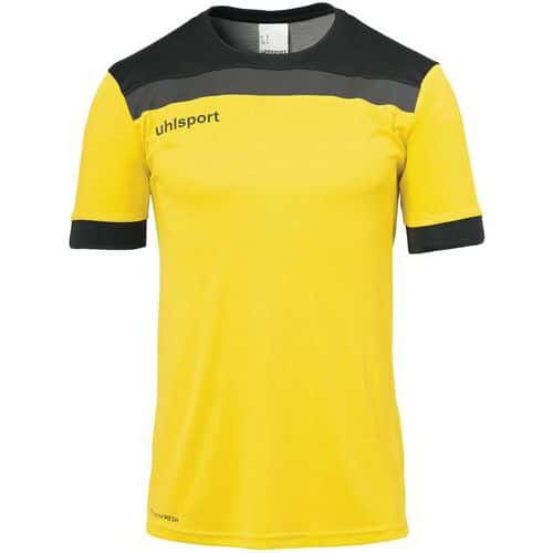 Maillot Enfant - Uhlsport - Offense 23 Jaune Citron/Noir/Gris