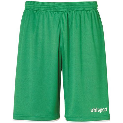 Short Club Enfant - Uhlsport - Vert/Blanc