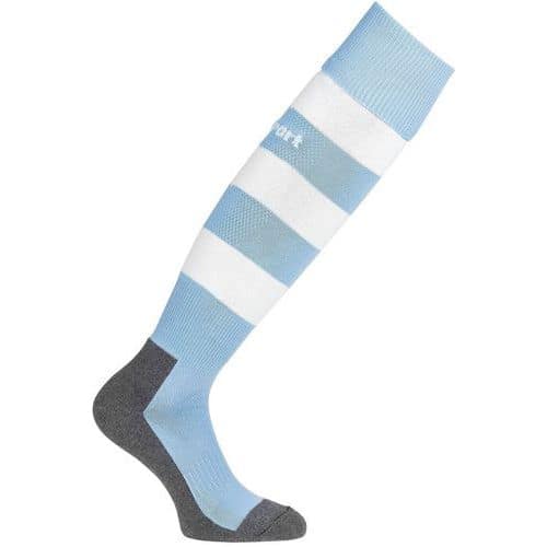 Chaussettes de foot - Uhlsport - Essential Team pro Ciel/Blanc