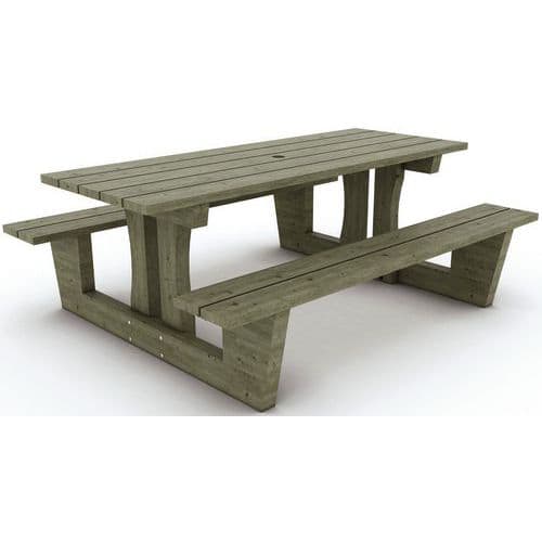 Table bancs Queffen Mobextan