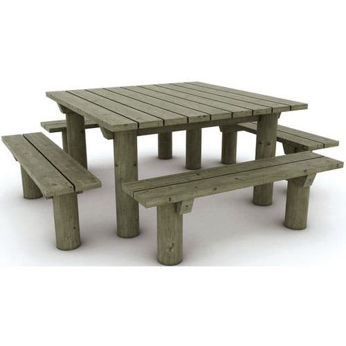 Table-bancs Evens Mobextan