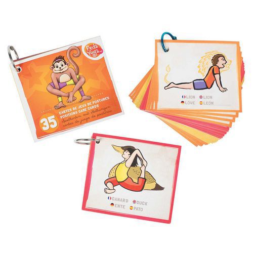 Mini cartes postures et émotions PedaYoga