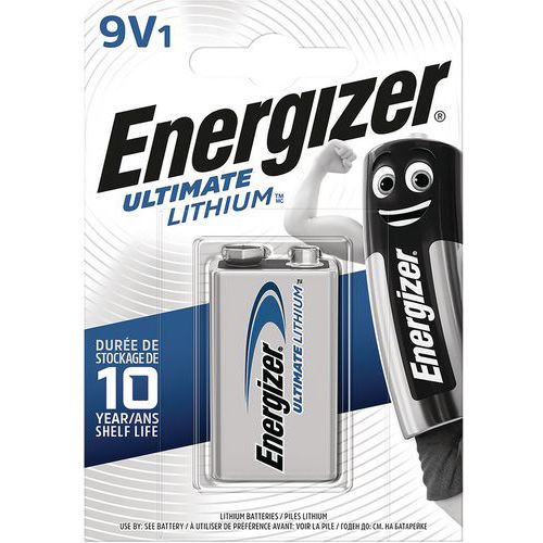 Pile Lithium Ultimate - LR61 - 9 V - Energizer