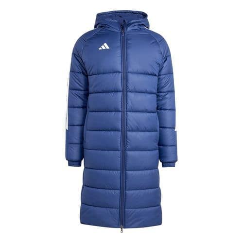 Manteau long Tiro 24 Bleu foncé Adidas