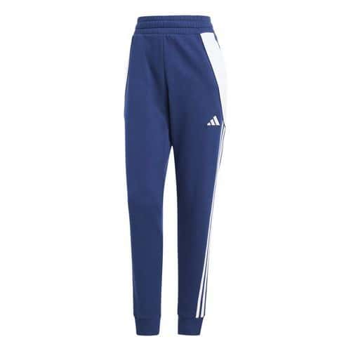 Pantalon de survêtement molleton femme Tiro 24 Bleu foncé Adidas