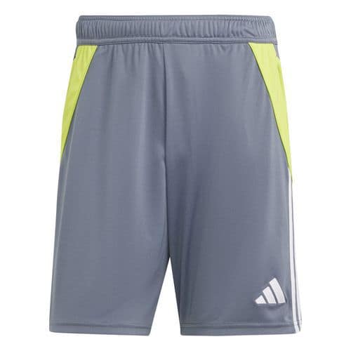 Short d'entraînement Tiro 24 Gris/jaune Adidas