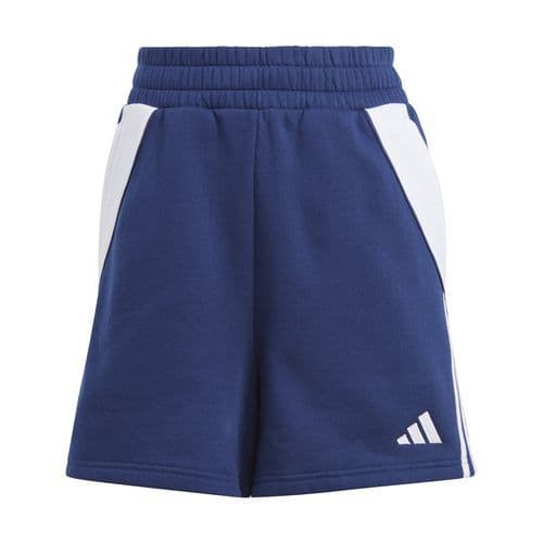 Short molleton femme Tiro 24 Bleu foncé Adidas