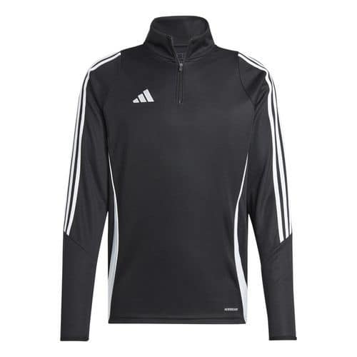 Sweat 1/2 zip d'entraînement Tiro 24 Noir Adidas