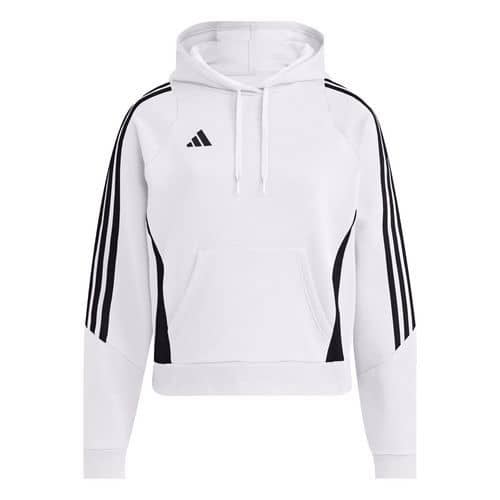 Sweat à capuche femme Tiro 24 Blanc Adidas