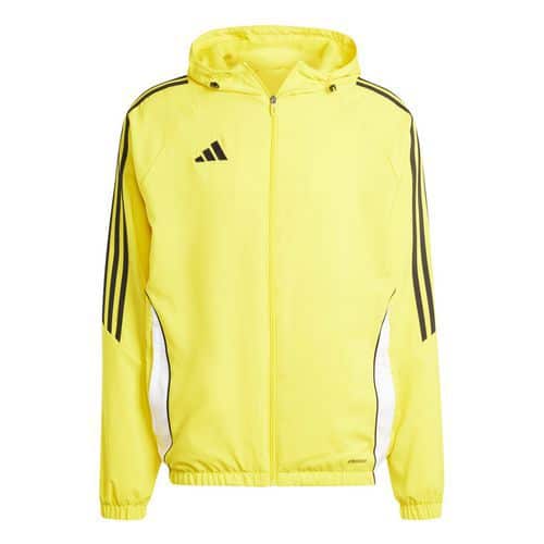 Veste de survêtement à capuche Tiro 24 Jaune Adidas