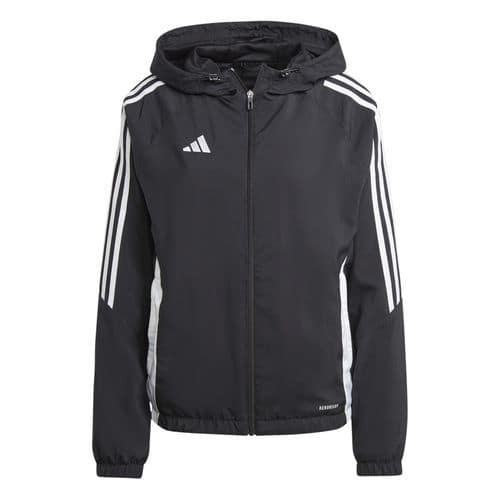 Veste de survêtement à capuche femme Tiro 24 Noir Adidas