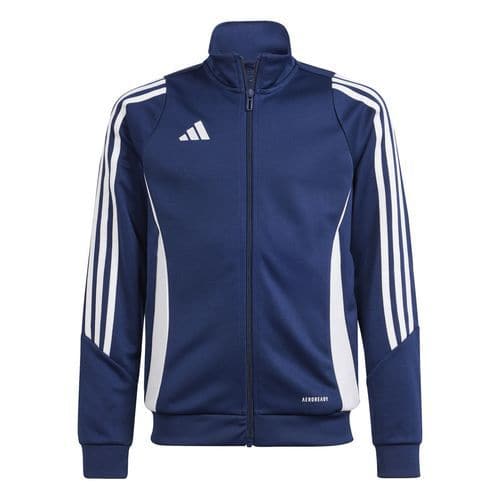 Veste d'entraînement enfant Tiro 24 Bleu foncé Adidas