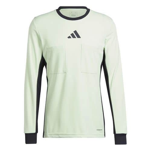 Maillot arbitre manche longue referee 24 Vert Adidas