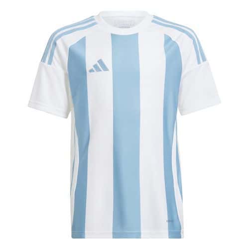 Maillot enfant Striped 24 Blanc/bleu Adidas