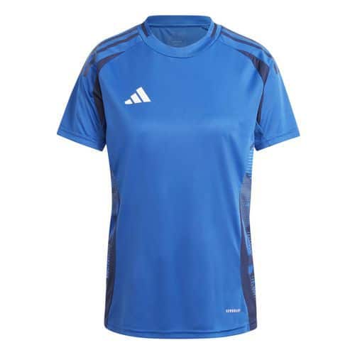 Maillot match femme Tiro 24 compétition Bleu Adidas