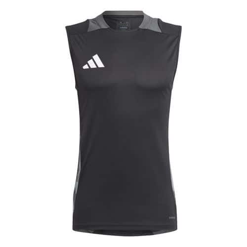 Maillot sans manche Tiro 24 compétition Noir/gris Adidas