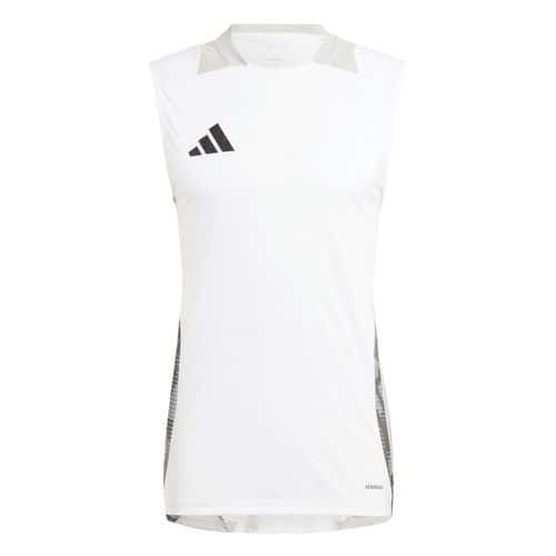 Maillot sans manche Tiro 24 compétition Blanc Adidas