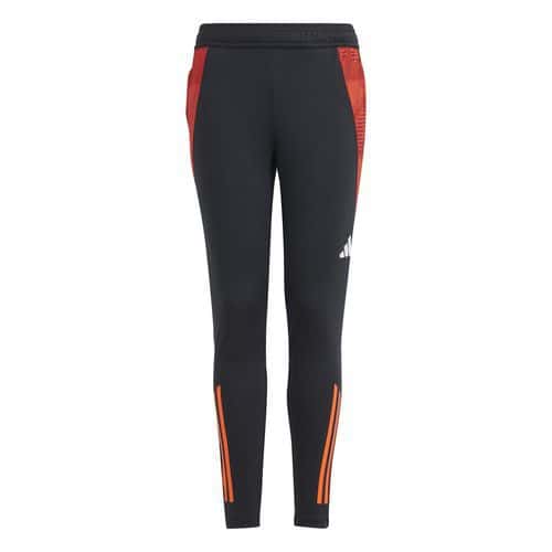 Pantalon d'entraînement enfant Tiro 24 compétition Noir/rouge Adidas