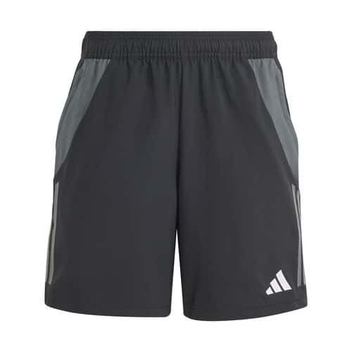 Short avec poche enfant Tiro 24 compétition Noir/gris Adidas