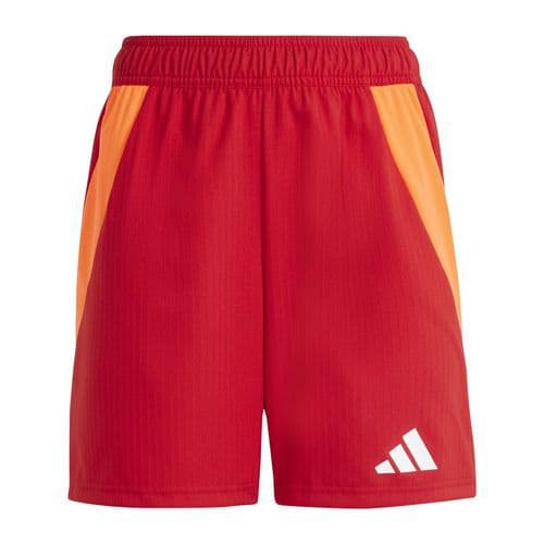 Short match enfant Tiro 24 compétition Rouge Adidas