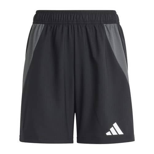 Short match enfant Tiro 24 compétition Noir Adidas