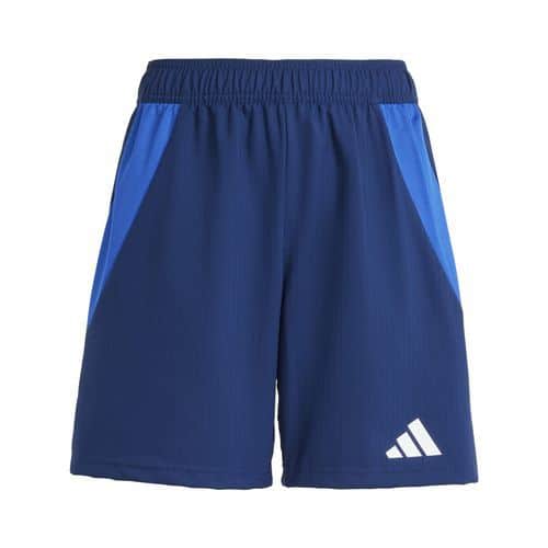 Short match enfant Tiro 24 compétition Bleu foncé Adidas