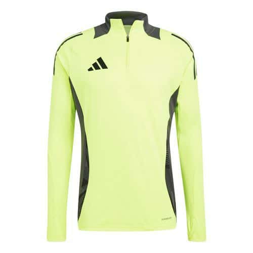 Sweat 1/2 zip d'entraînement Tiro 24 compétition Jaune Adidas