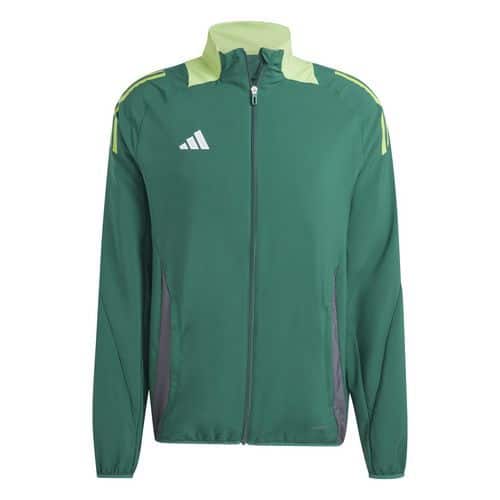 Veste présentation Tiro 24 compétition Vert Adidas