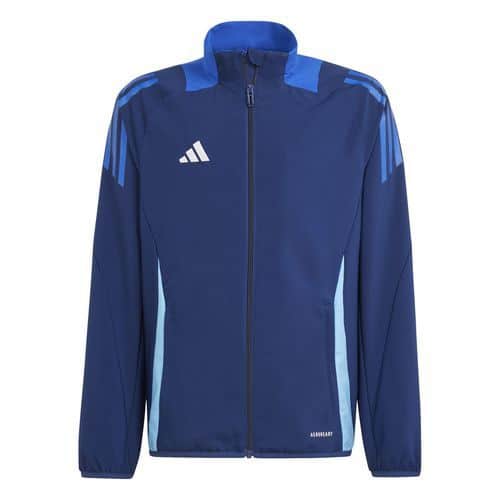 Veste présentation enfant Tiro 24 compétition Bleu foncé Adidas