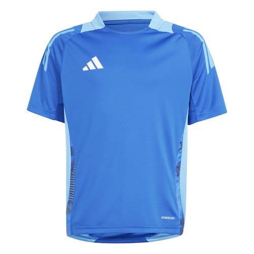 Maillot d'entraînement enfant Tiro 24 compétition Bleu Adidas