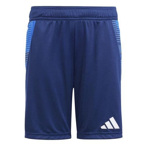 Short d'entraînement enfant Tiro 24 compétition Bleu foncé Adidas