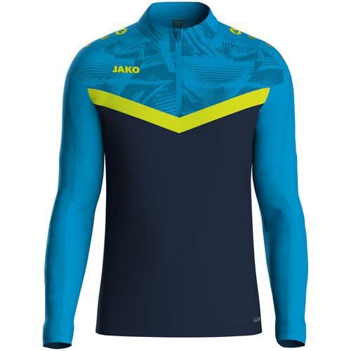 Sweat 1/2 zip Iconic bleu Jako