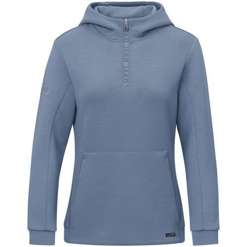 Sweat à capuche femme Pro Casual bleu Jako