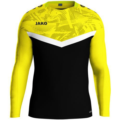 Sweat Iconic noir/jaune Jako