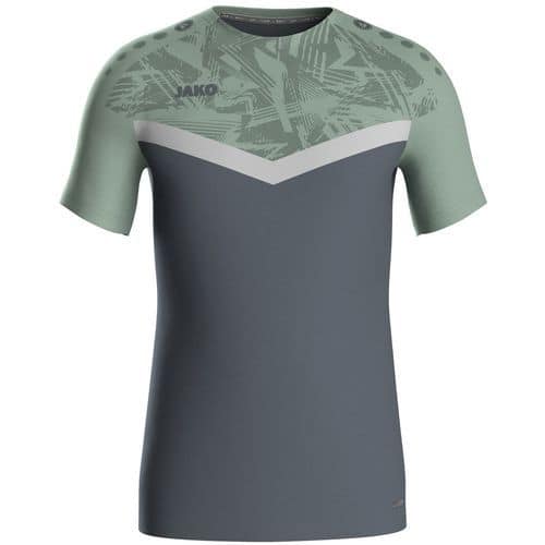 T-shirt de sport enfant Iconic vert/gris Jako