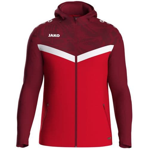 Veste à capuche enfant Iconic rouge Jako