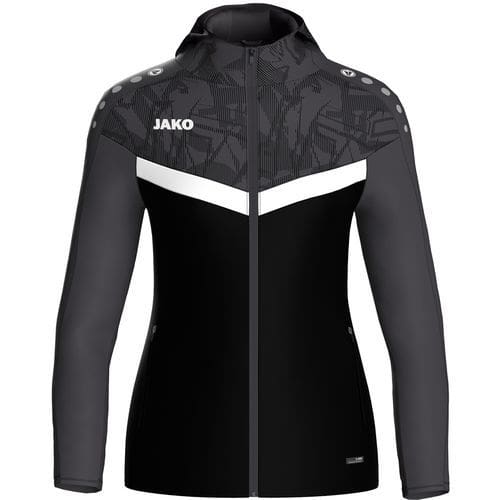 Veste à capuche femme Iconic noir Jako