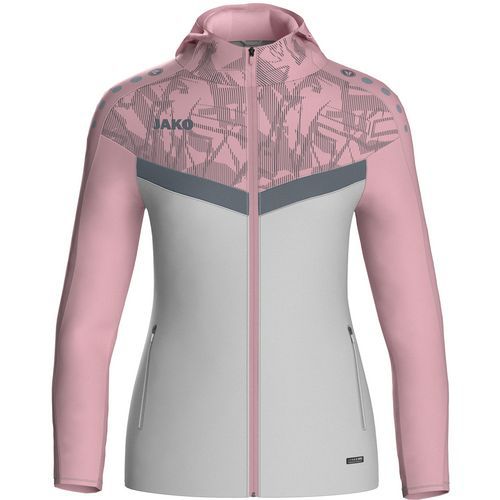 Veste à capuche femme Iconic rose Jako