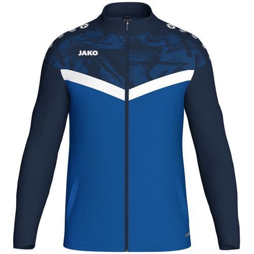 Veste de survêtement polyester enfant Iconic Bleu foncé Jako