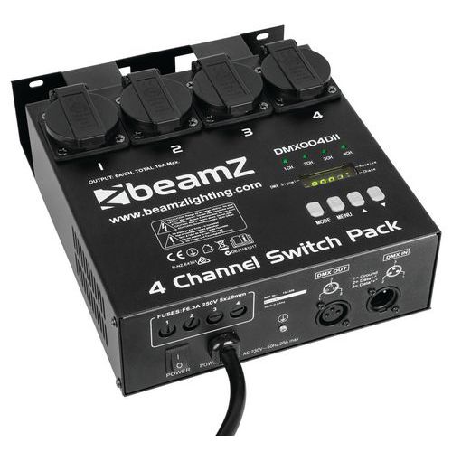 Switch Pack II 4 canaux DMX512 Beamz