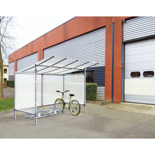 Abris deux roues aluminium Procity