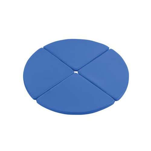 Tapis mousse Basics 1/4 de rond