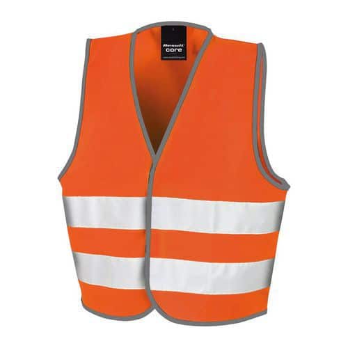 Gilet de sécurité enfant - orange