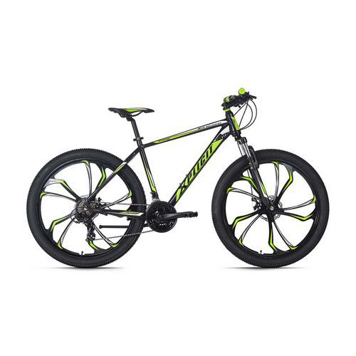 VTT semi-rigide - 27,5 pouces - Xplicit - noir/vert - 51 cm - KS Cycling