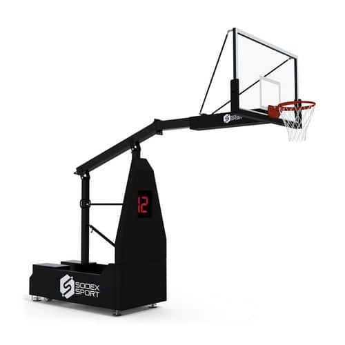 Panier de basket 3x3 FIBA repliable, déport 2,25 m