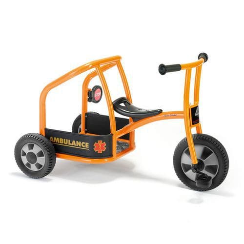 Tricycle bi-place ambulance gamme évolutive