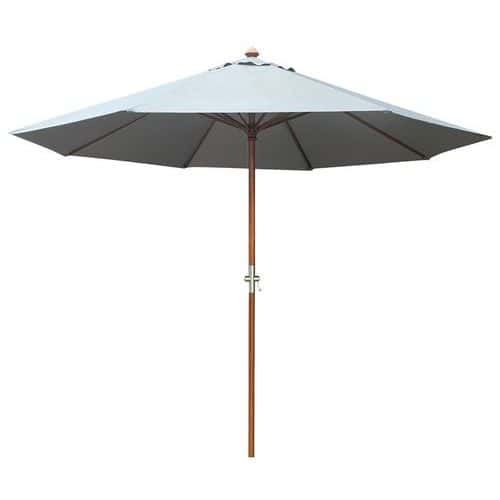 Parasol droit bois Manivelle Ø 350 cm Proloisirs