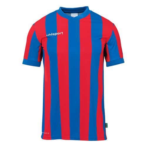 Maillot Retro Stripe - Bleu/Rouge - Uhlsport