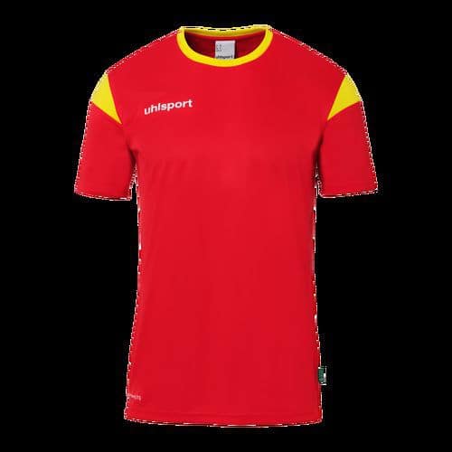 Maillot Squad 27 - Rouge/Jaune - Uhlsport