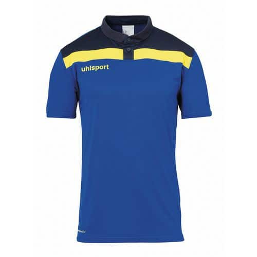 Polo Offense 23 - Bleu/Jaune - Uhlsport